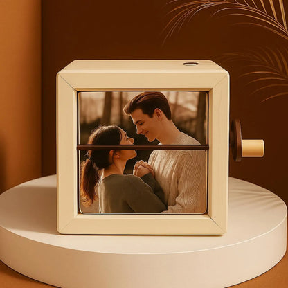 Personalized Photo Music Box with Light
