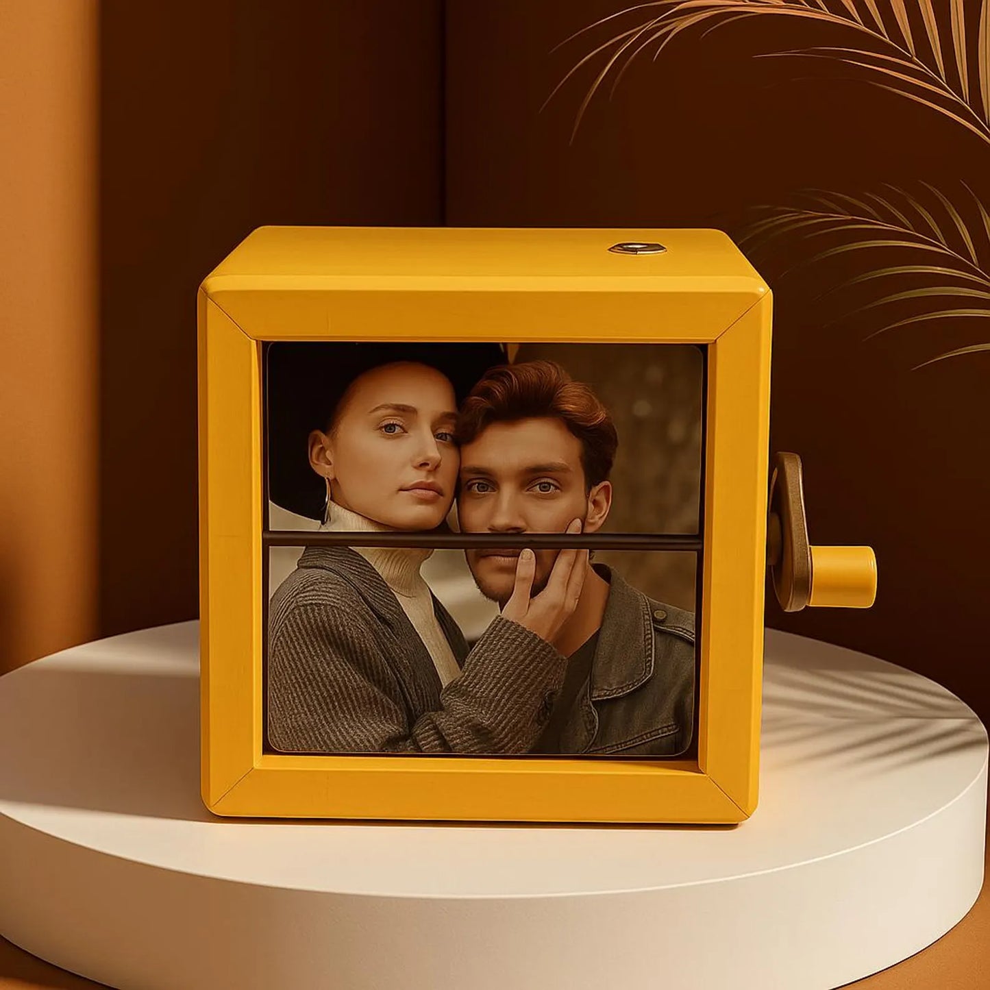 Personalized Photo Music Box with Light