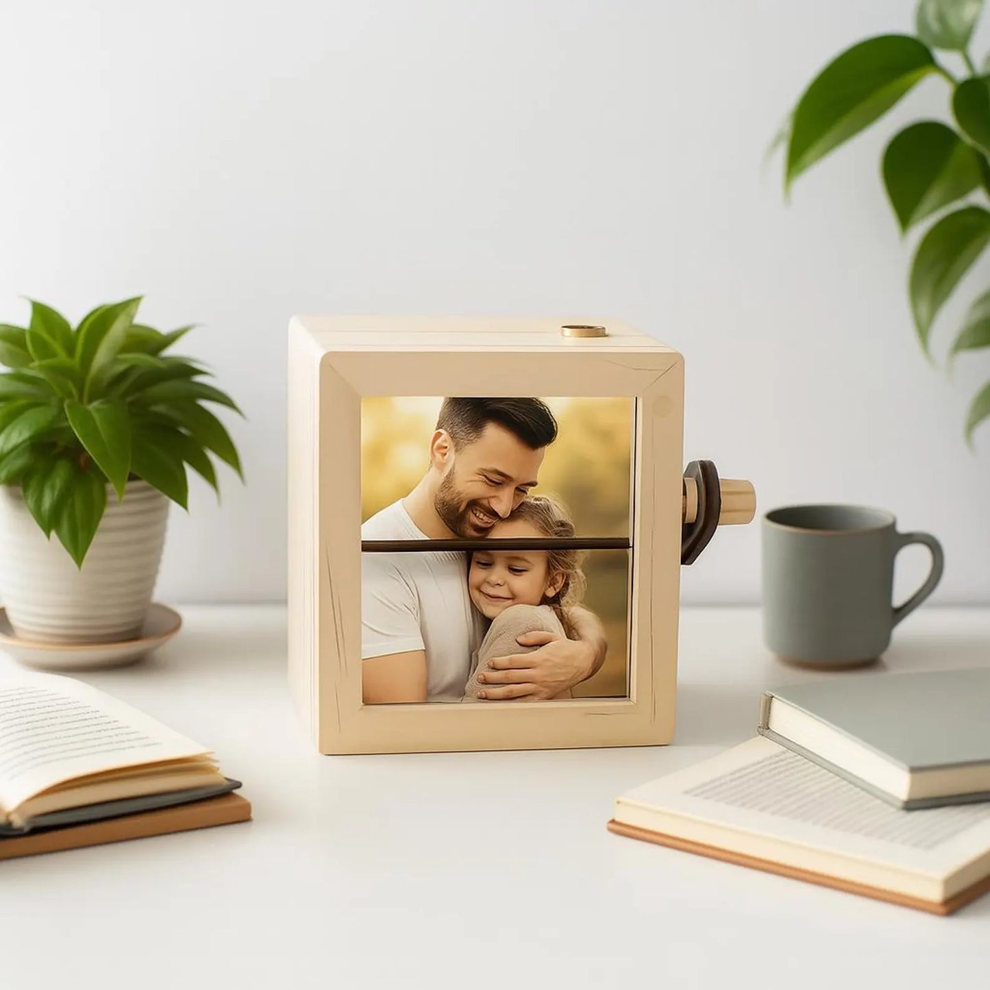 Personalized Photo Music Box with Light