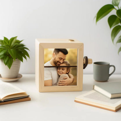 Personalized Photo Music Box with Light